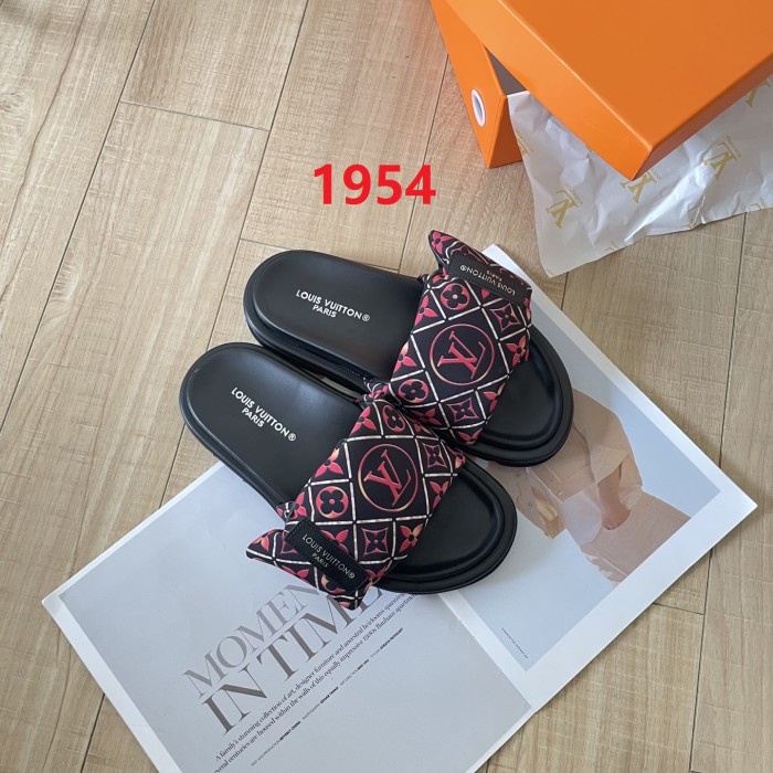 Women's men flat slippers shoes, size 35-45, SS50-1954