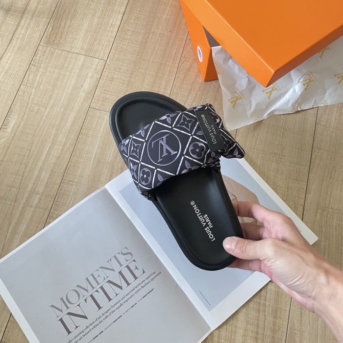 Women's men flat slippers shoes, size 35-45, SS50-1956