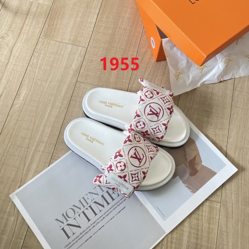 Women's men flat slippers shoes, size 35-45, SS50-1955