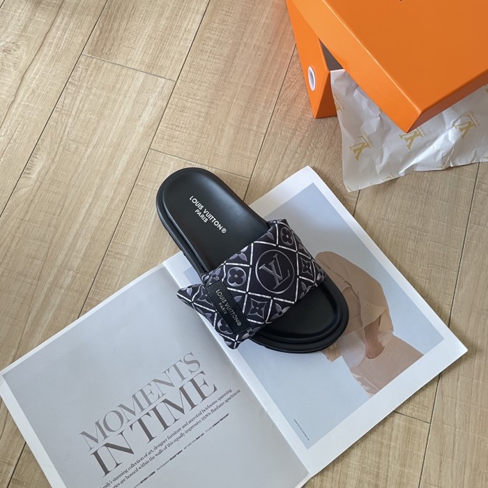 Women's men flat slippers shoes, size 35-45, SS50-1956