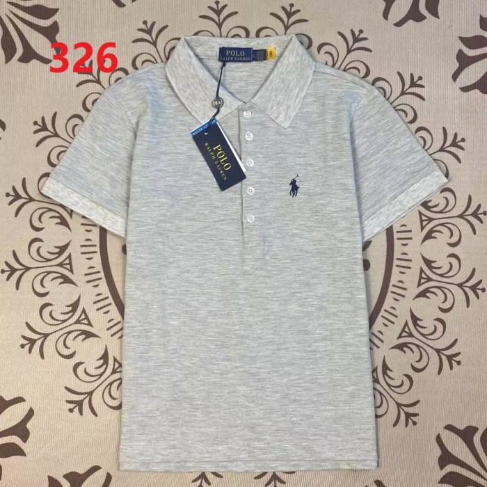 Women's cotton embroidered collared short-sleeved T-shirt,please size one up,CL25-322-328