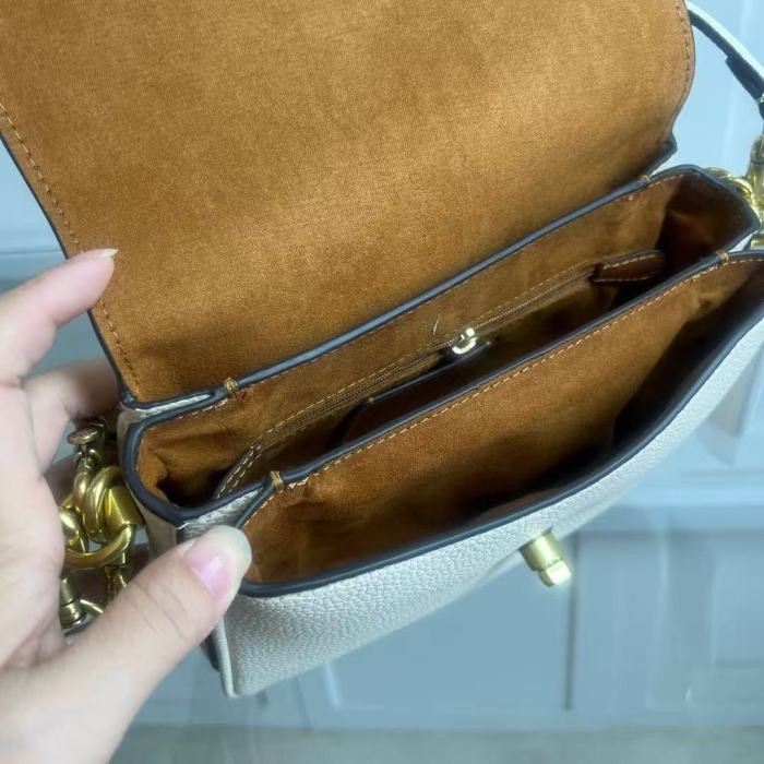 Leather bag ,5A ,size 20cm,no box,  B110-439-441