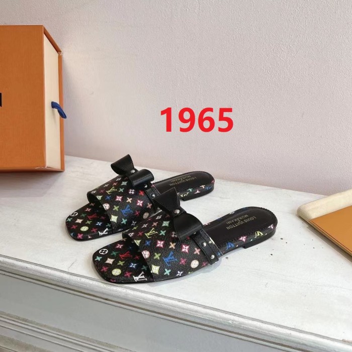 Women's flat slippers shoes, size 35-42, SS50-1963-1965