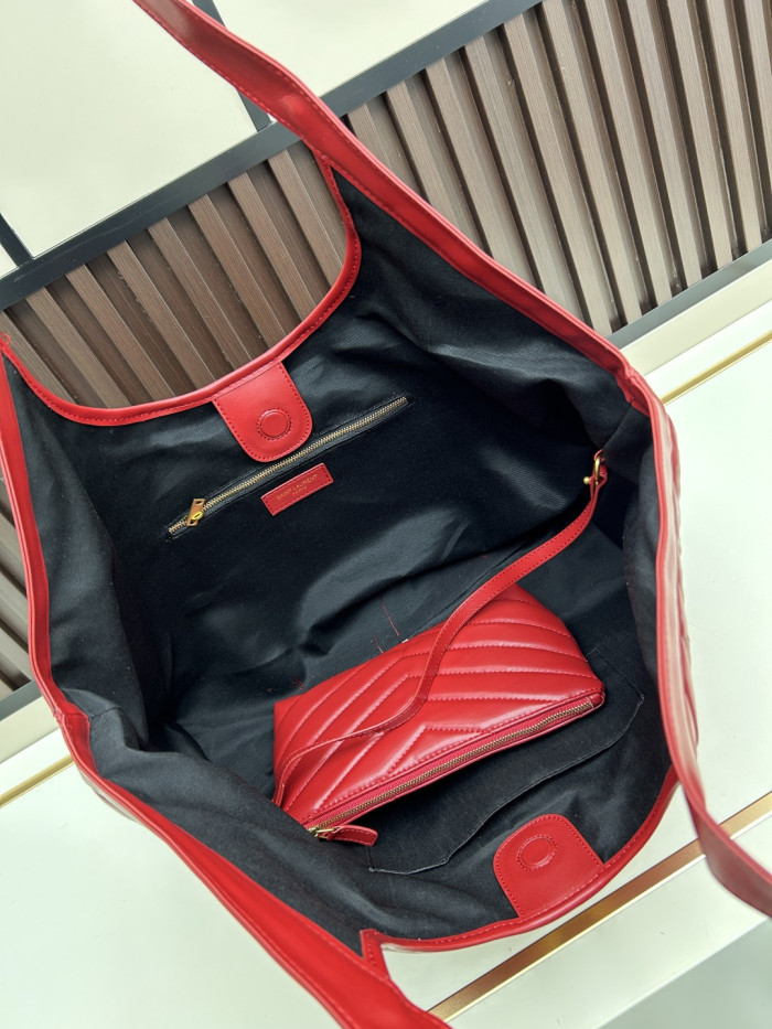 Leather bag ,5A ,size 52x14x53cm,no box,  B110-436