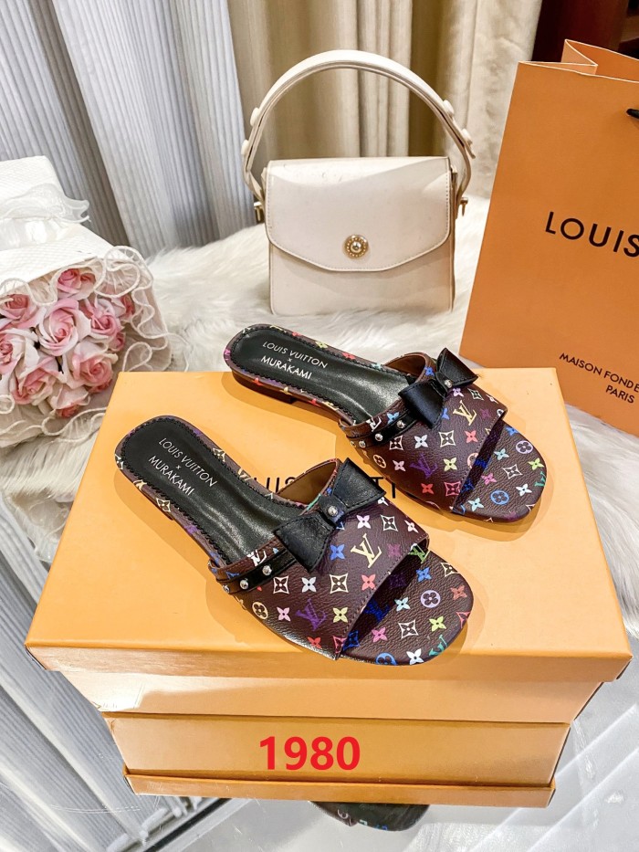 Women's flat slippers shoes, size 35-42, SS50-1979-1981