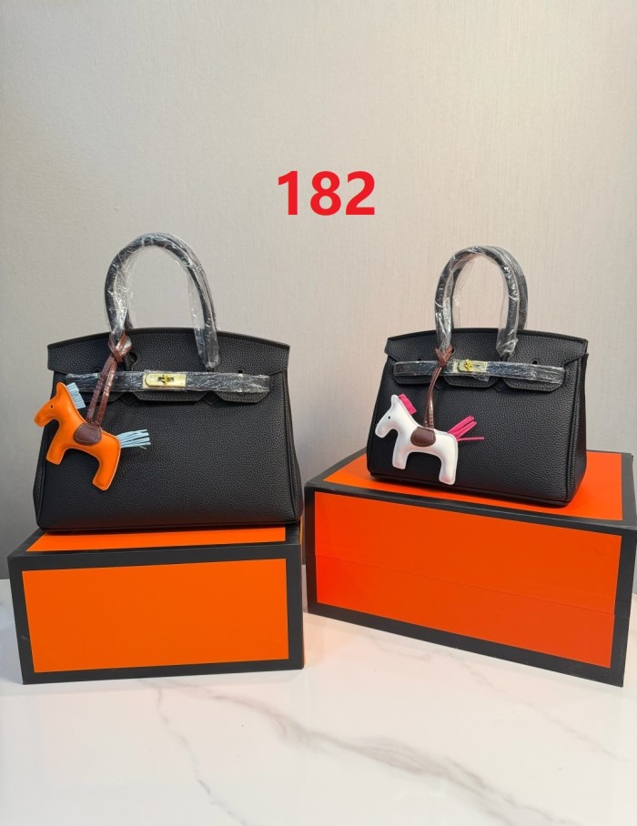 Split leather bag ,4A ,size 25x12x18cm/30x16x24cm,no box,  B98-181-186