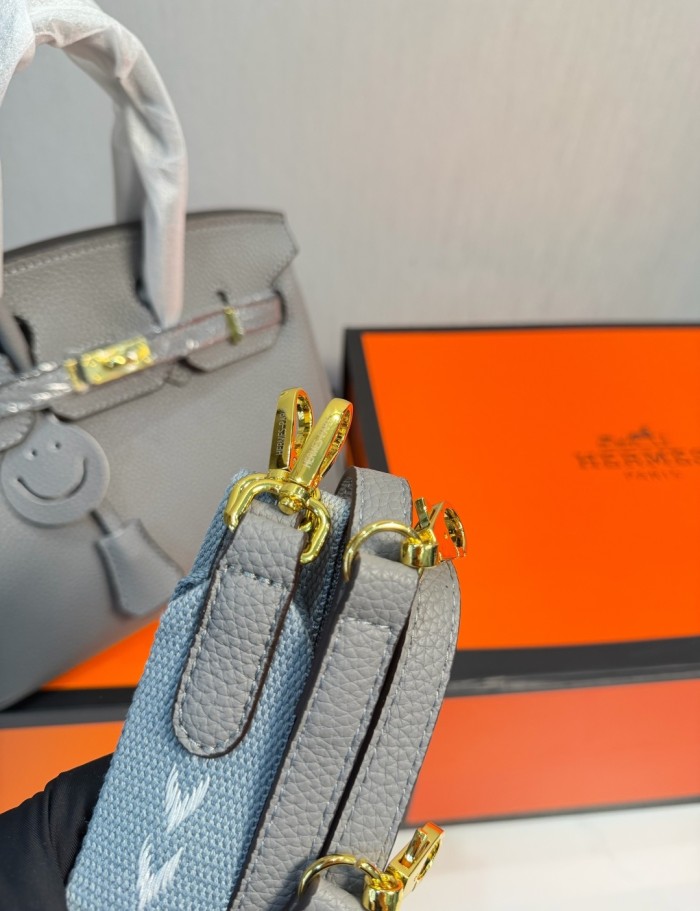 Split leather bag ,4A ,size 25x12x18cm/30x16x24cm,no box,  B98-181-186