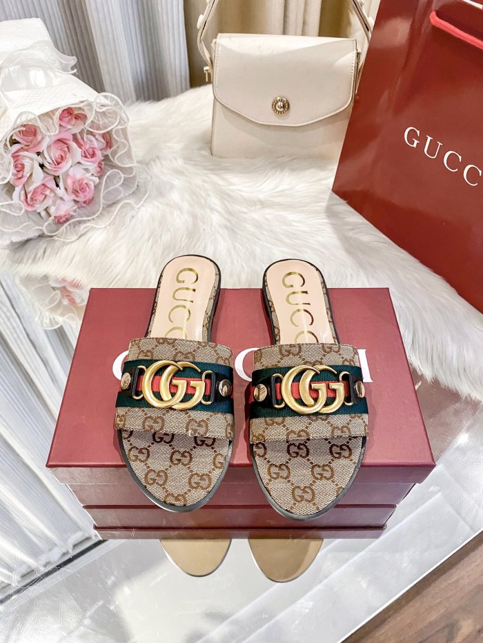 Women's flat slippers shoes, size 35-41, SS50-1974-1978
