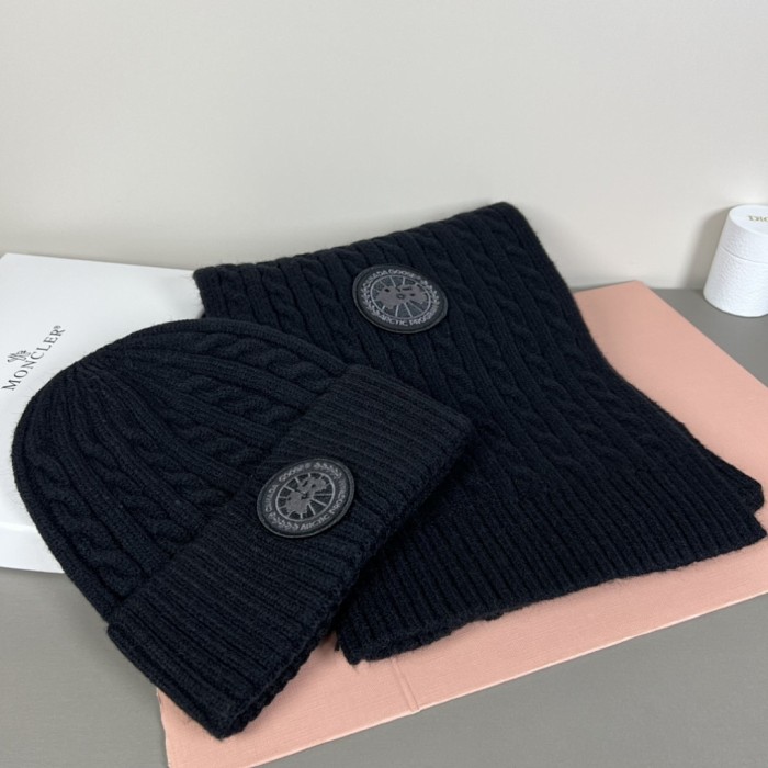 Cashmere cotton scarf and hat,no box. HX25-805-814
