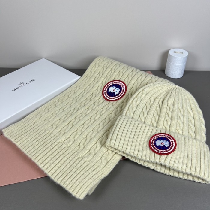 Cashmere cotton scarf and hat,no box. HX25-805-814
