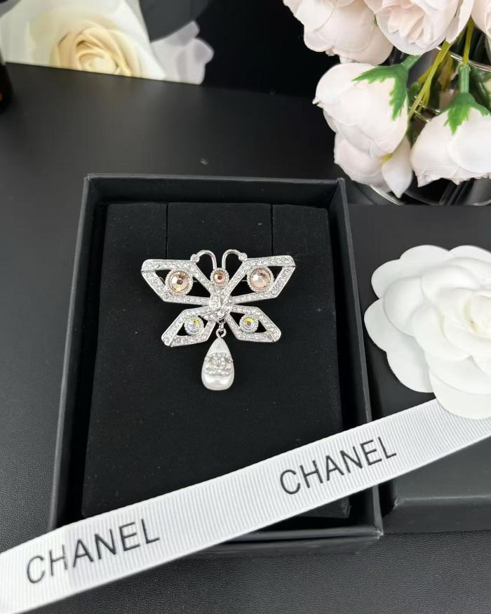 Earring brooch jewelry ,with box, J25-235