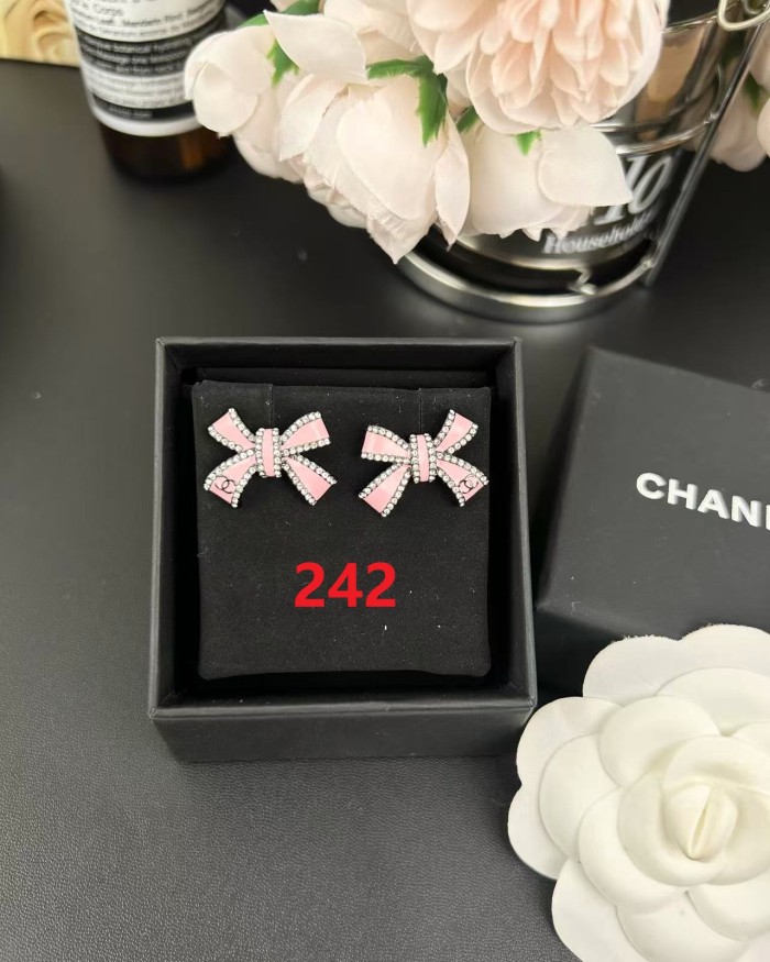 Earring brooch jewelry ,with box, J25-241-242