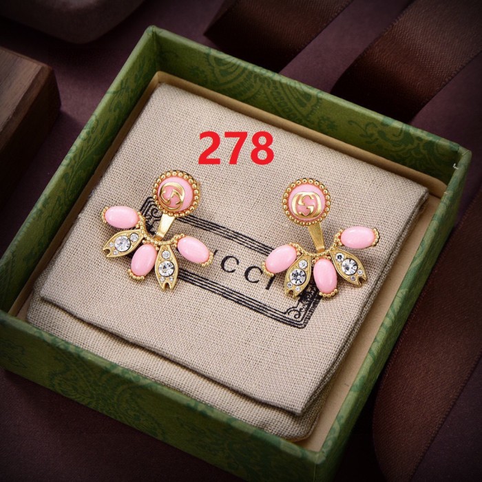 Earring jewelry ,with box,  J25-278-279