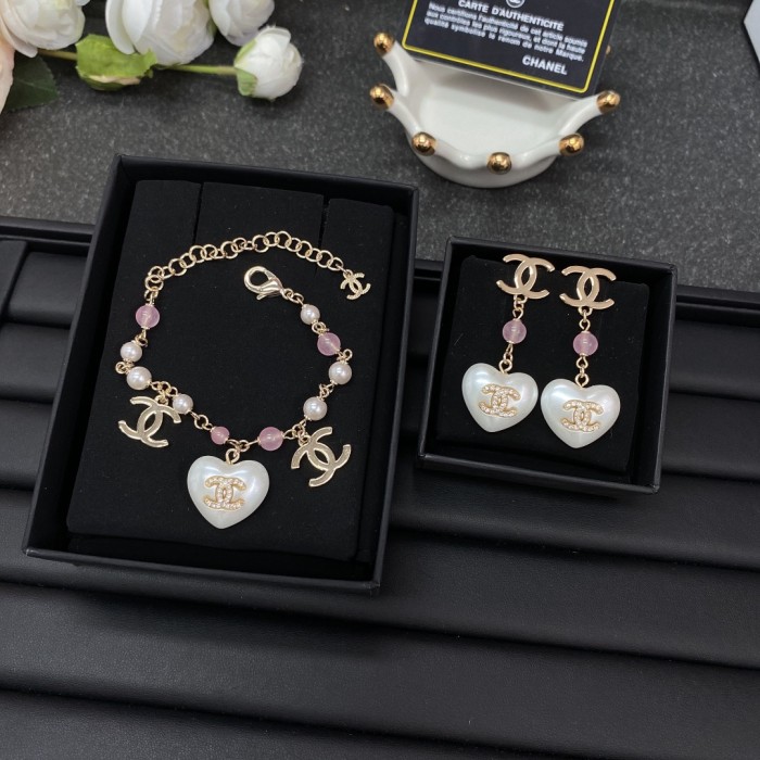 Earring bracelets jewelry ,with box,  J25-240