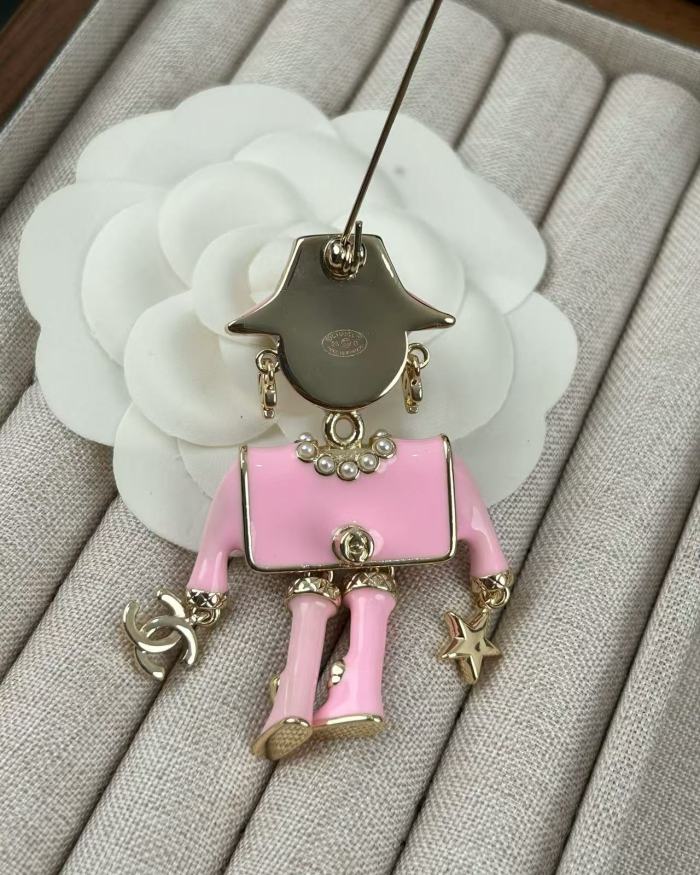 Brooch necklace jewelry ,with box, J25-251-252