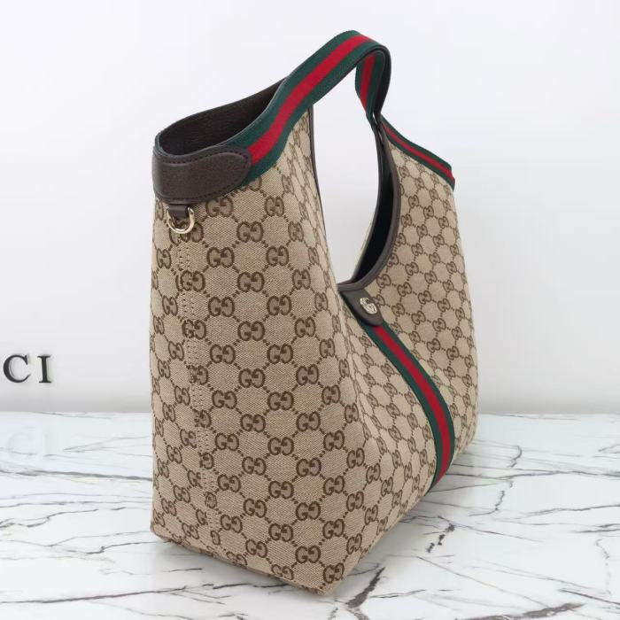 Leather canvas bag ,5A ,size 60*47*16cm,no box,  B110-442