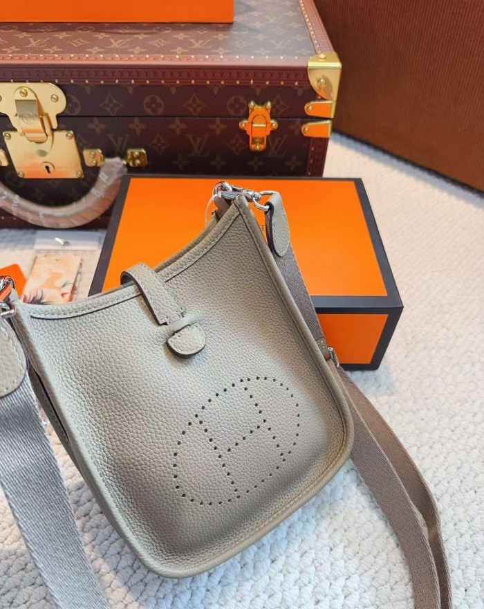 Split leather bag ,4A ,size 18*6*19cm,no box,  B75-475-482