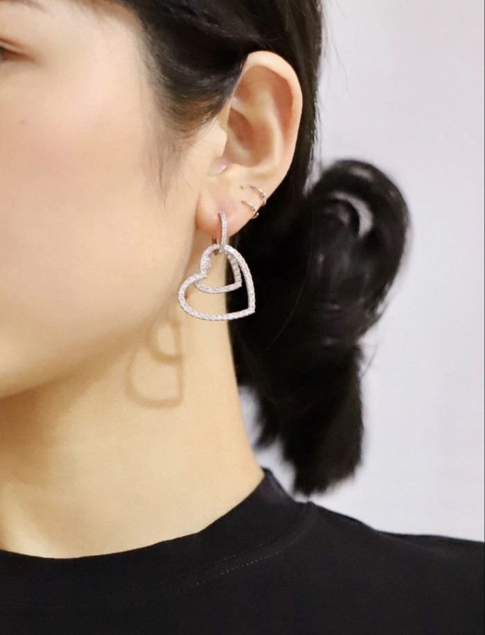 Earring jewelry ,with box,  J25-342-343