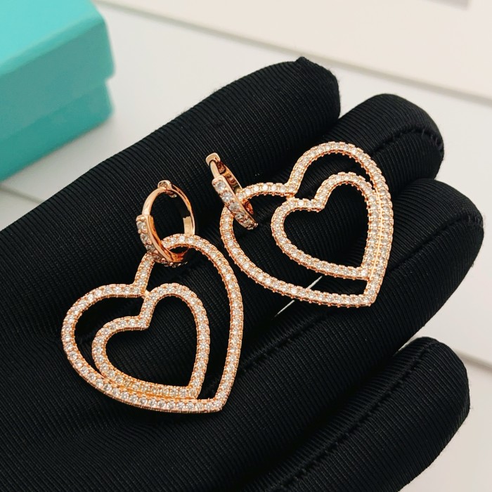 Earring jewelry ,with box,  J25-342-343