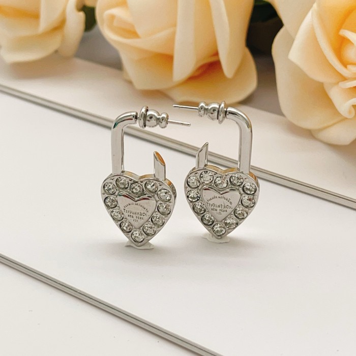 Earring jewelry ,with box,  J25-340-341