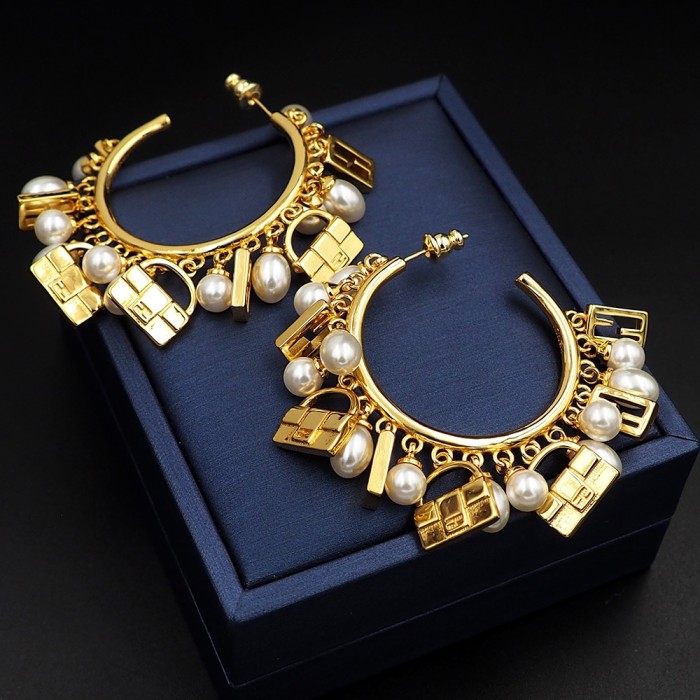 Earring jewelry ,with box,  J25-335