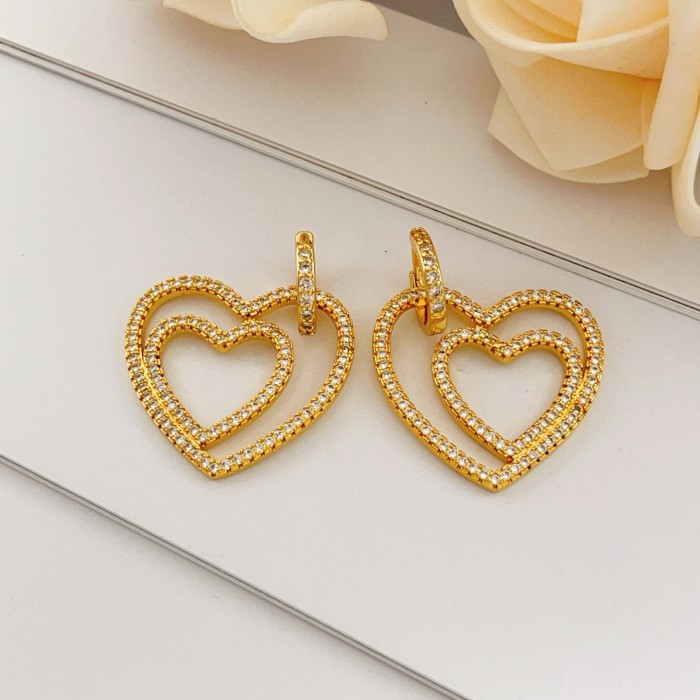 Earring jewelry ,with box,  J25-342-343