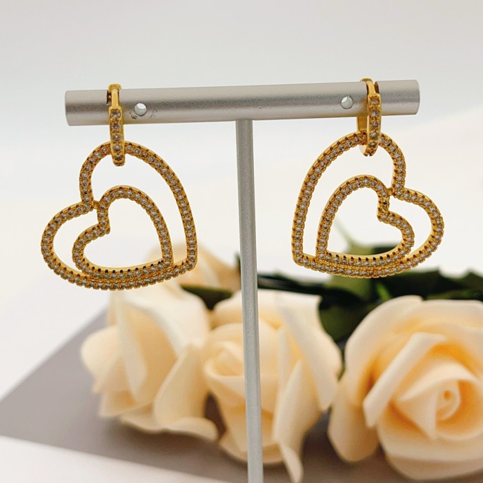 Earring jewelry ,with box,  J25-342-343