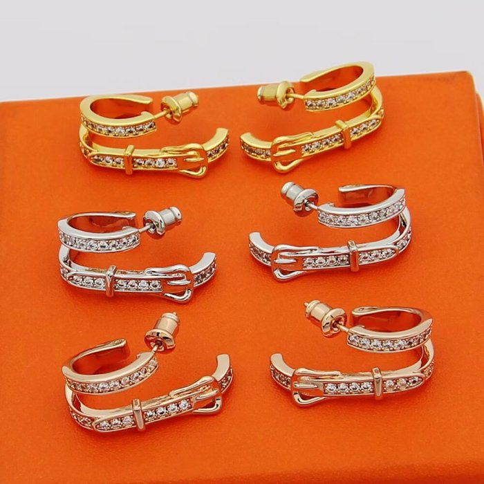 Earring jewelry ,with box,  J25-329-331