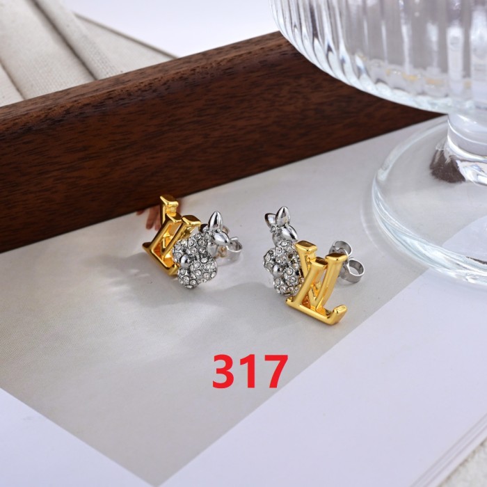 Earring jewelry ,with box,  J25-317