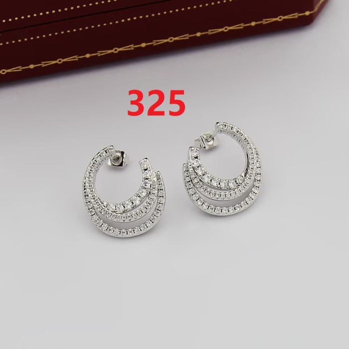 Earring jewelry ,with box,  J25-323-325