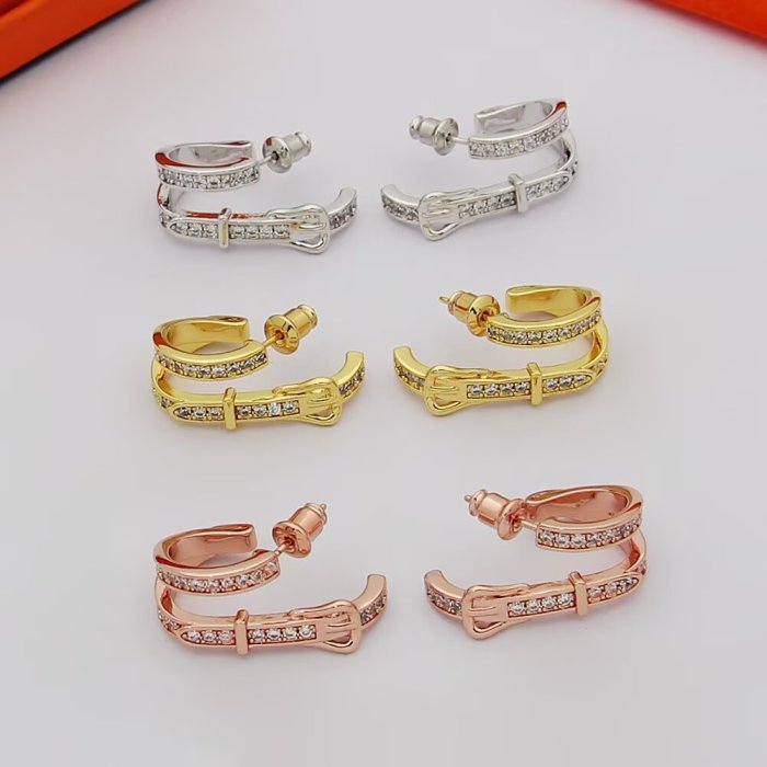 Earring jewelry ,with box,  J25-329-331