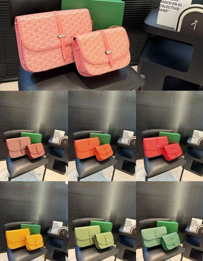 Split leather bag ,4A ,size 22x17cm/29x21cm,no box,  B75-483-489