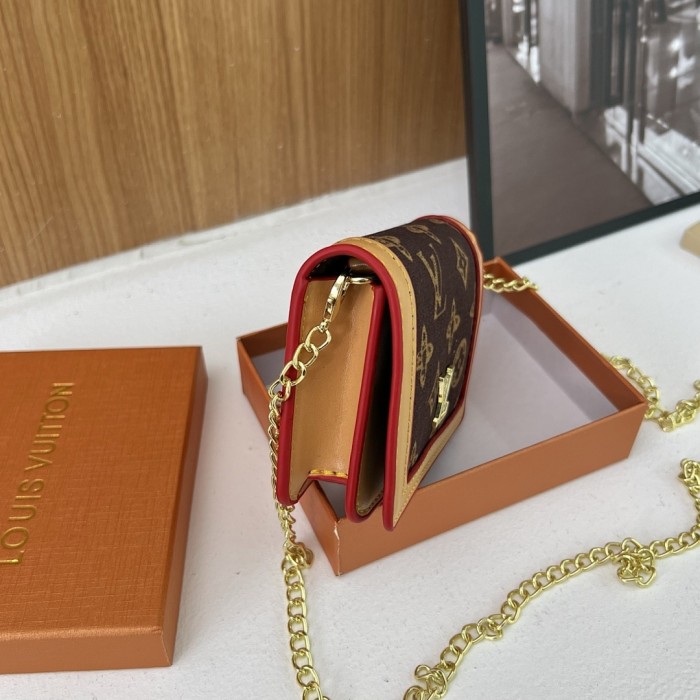 PU leather bag ,AA quality, size 12x9x3cm,no box,  B20-52-57