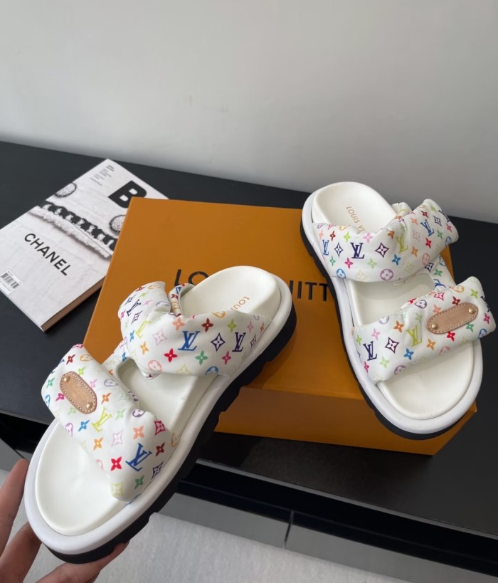 Women's men flat sandals,size 35-45, SS60-743