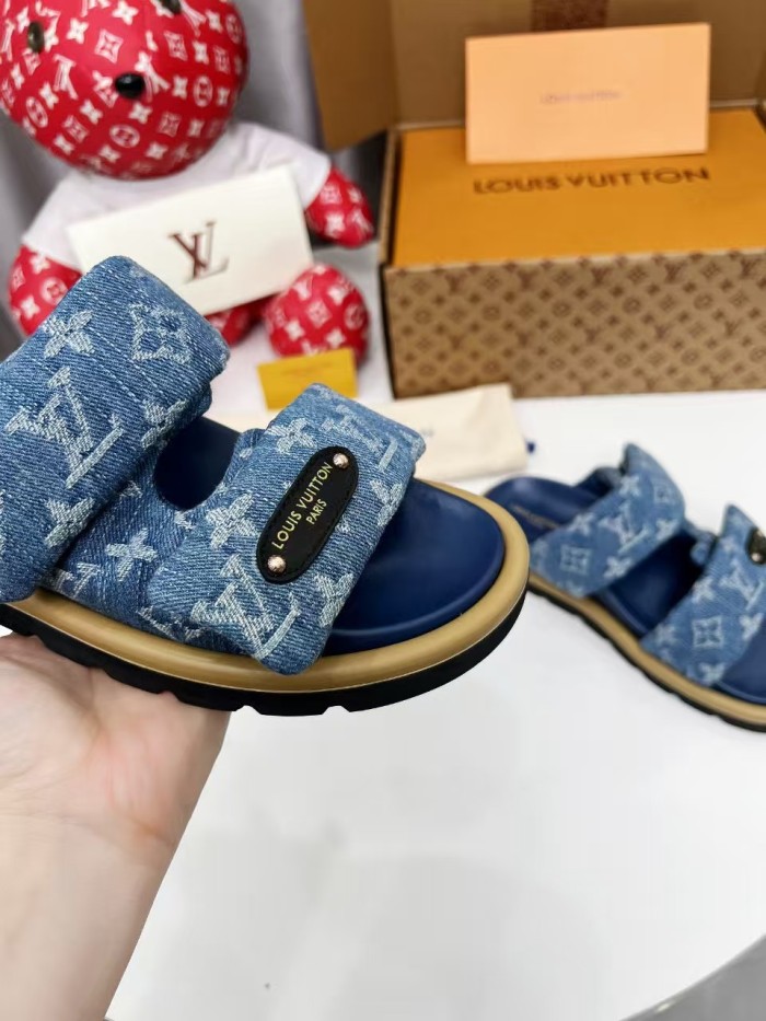 Women's men flat sandals,size 35-45, SS60-746-748