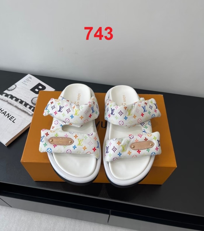 Women's men flat sandals,size 35-45, SS60-743