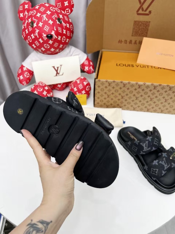 Women's men flat sandals,size 35-45, SS60-746-748