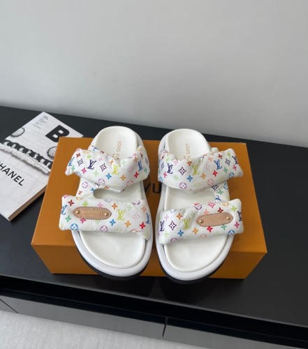 Women's men flat sandals,size 35-45, SS60-743