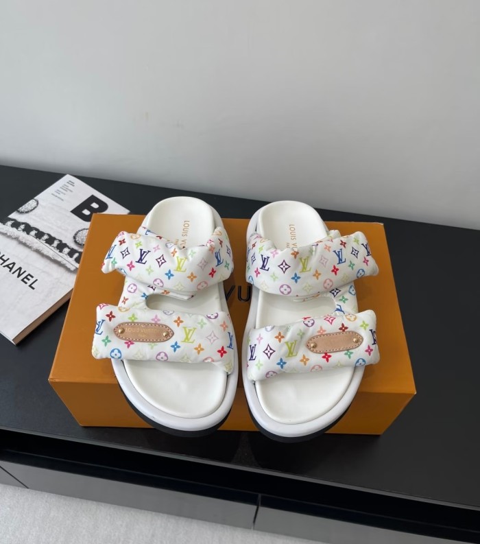 Women's men flat sandals,size 35-45, SS60-743