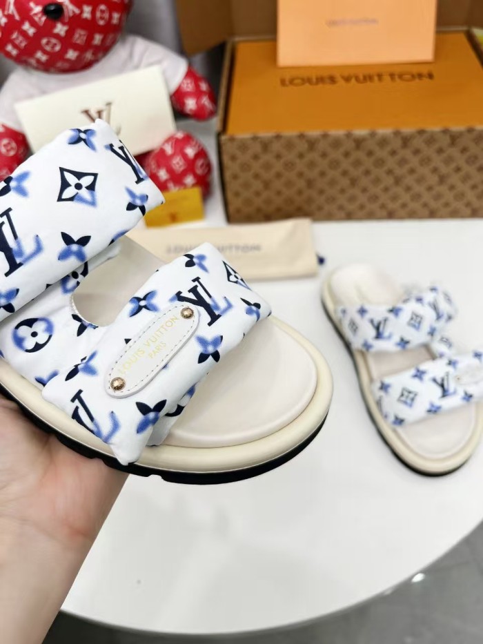Women's men flat sandals,size 35-45, SS60-744-745