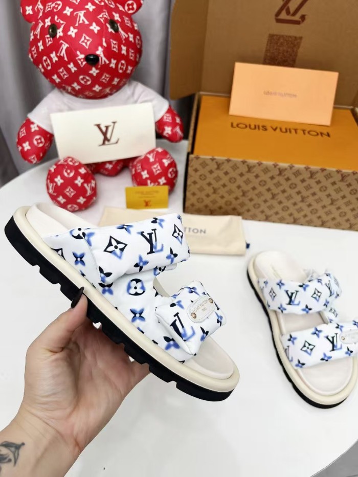 Women's men flat sandals,size 35-45, SS60-744-745