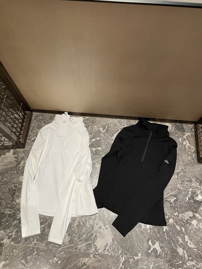 Women Elastic Sports Stand Collar Sweatshirt Yoga clothes,CL35-117