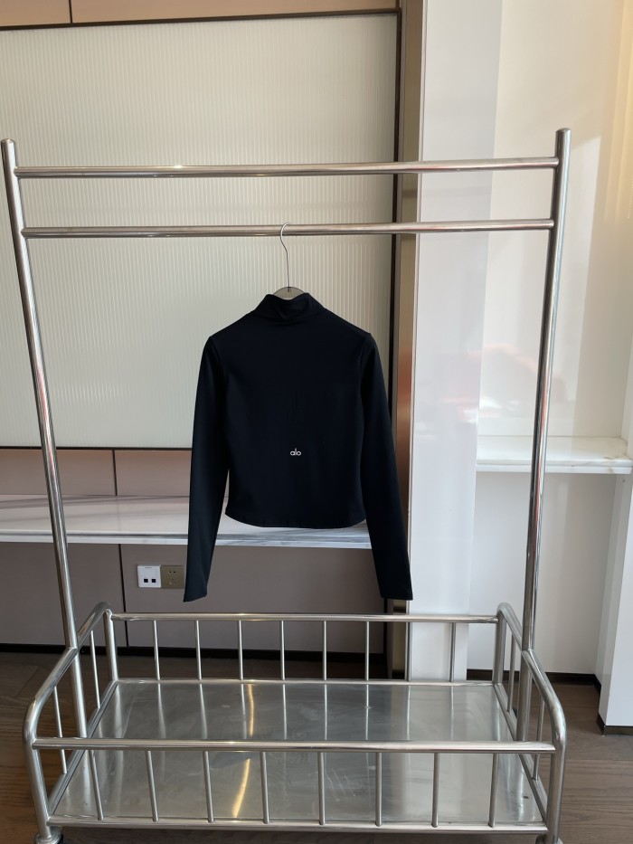 Women Elastic Sports Stand Collar Sweatshirt Yoga clothes,CL35-118