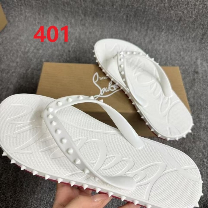 Women and men's flat slipper shoes, size 35-46, SS50-400-405