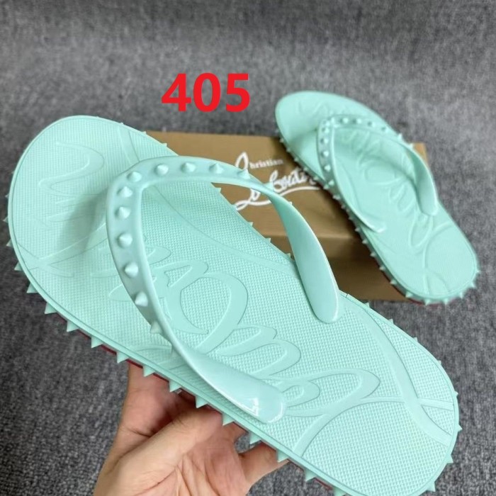 Women and men's flat slipper shoes, size 35-46, SS50-400-405