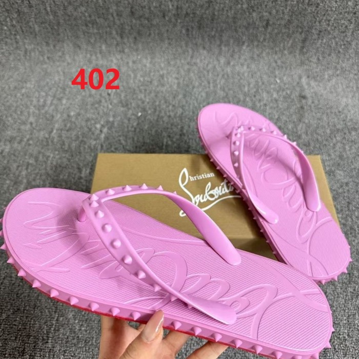 Women and men's flat slipper shoes, size 35-46, SS50-400-405