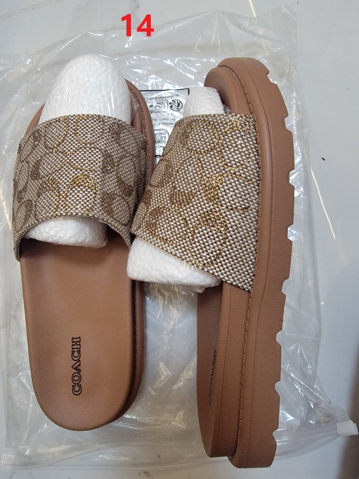 PU flat slipper shoes for men and women, without box, size 36-43, SS29.9-14-15