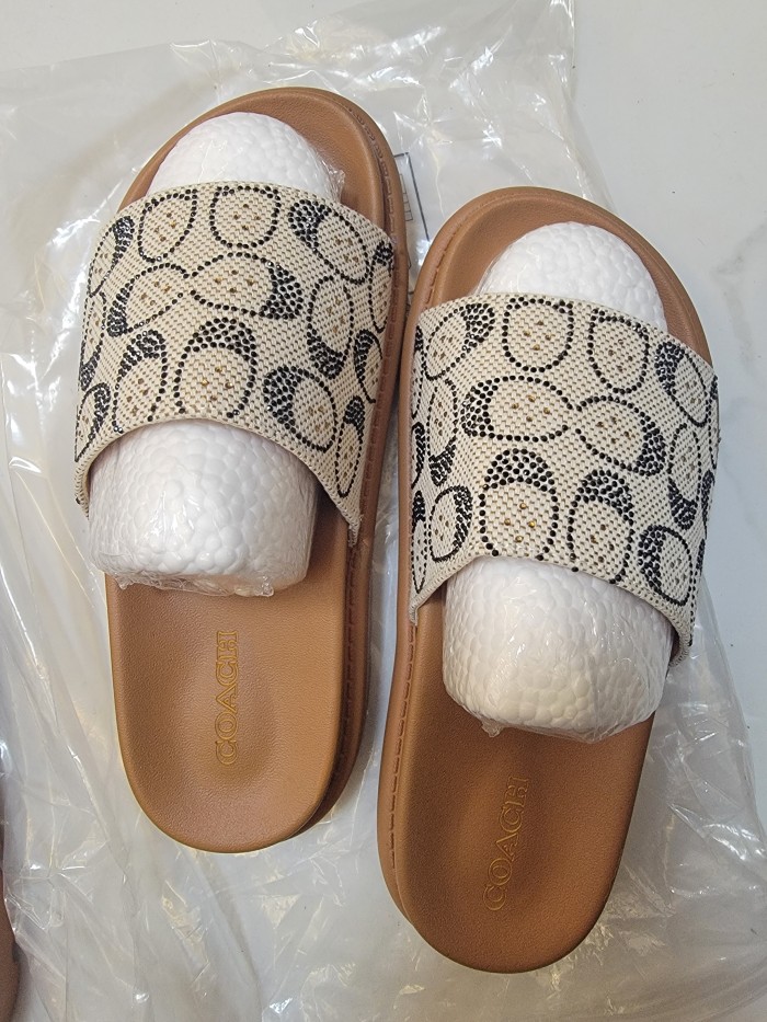 PU flat slipper shoes for men and women, without box, size 36-43, SS29.9-14-15