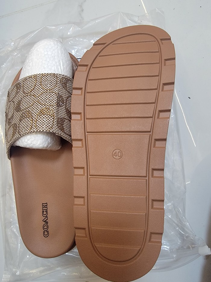 PU flat slipper shoes for men and women, without box, size 36-43, SS29.9-14-15