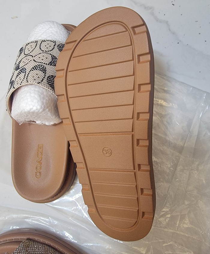 PU flat slipper shoes for men and women, without box, size 36-43, SS29.9-14-15